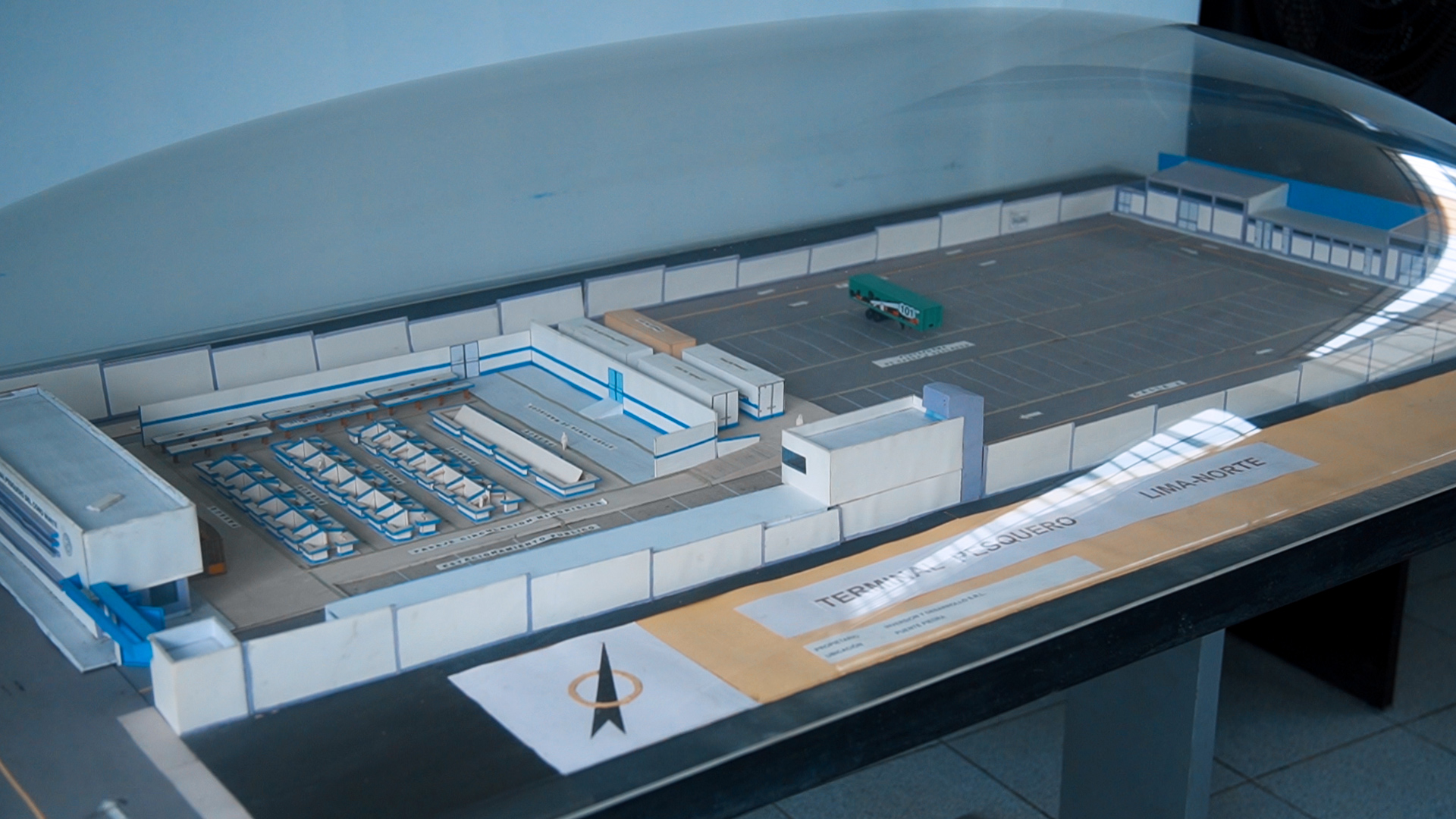 Maqueta del inmueble